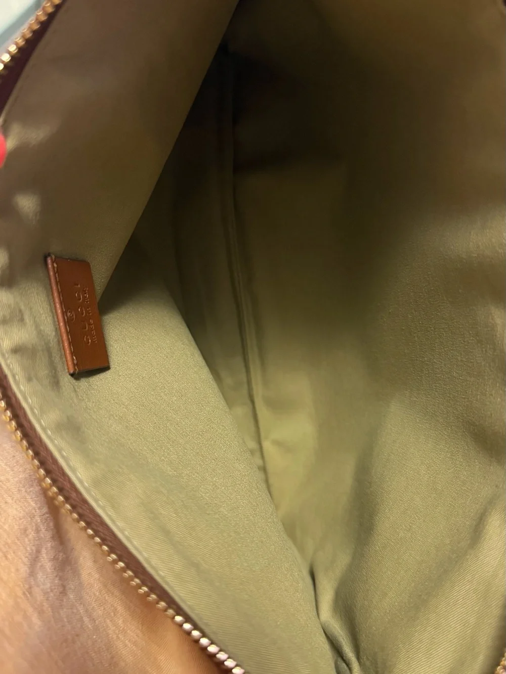 Gucci Canvas Web Stripe Clutch/Wristlet